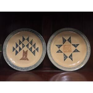 Pfaltzgraff Castle Mark Dinner Plates Set Of 2 - 10.5 Inches